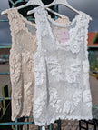 Topp/linne med glitter, Buller