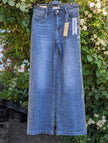 Vida jeans med strass, FOLYROSE
