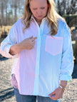 Skjorta, ränder i glada färger, Camicia