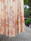 Kjol Smockad Blomster, Marta