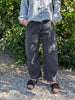 Jeans med avslappnad barrelform, Not Sisters