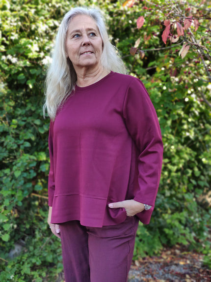 Tröja, enfärgad, Marta