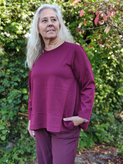 Tröja, enfärgad, Marta