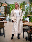 Kjol 'Lilly' blommig struktur, Camicia