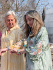 Klänning blomkant, SoulfulFashion
