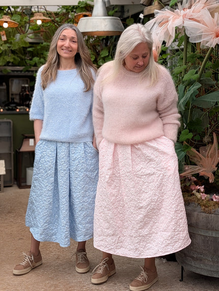 Kjol 'Lilly' blommig struktur, Camicia