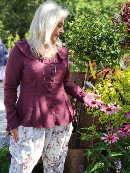 Blus 'Jass Linnen', Olars Ulla