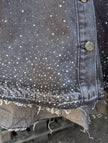 Jeansskjorta med strass, Monday Premium Paris