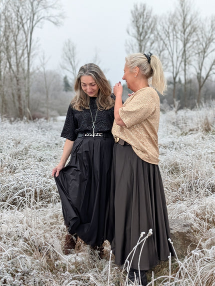 Kjol i poplin, Camicia