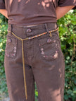 Byxa med broderade detaljer, Lecoco