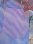 Skjorta, ränder i glada färger, Camicia
