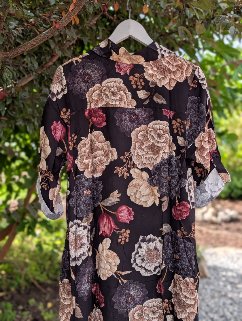 Blommig skjortklänning, Camicia