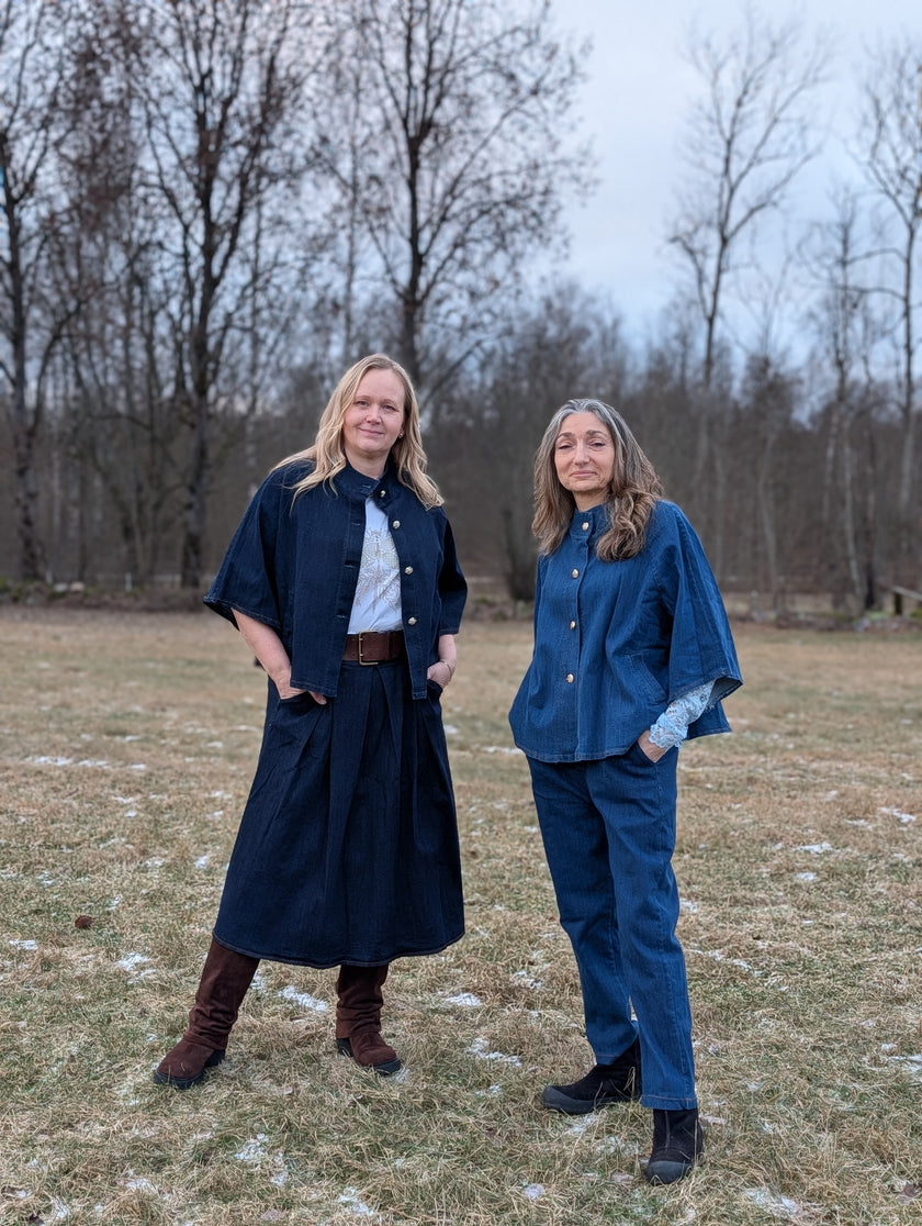 Jeansjacka/cape, Marta
