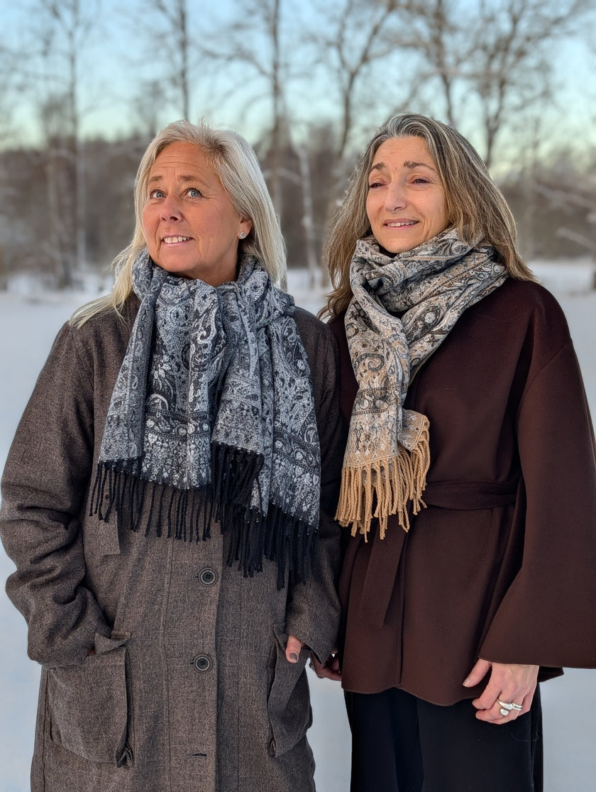 Sjal paisleymönster, Chandra