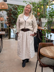 Kjol 'Lilly' blommig struktur, Camicia