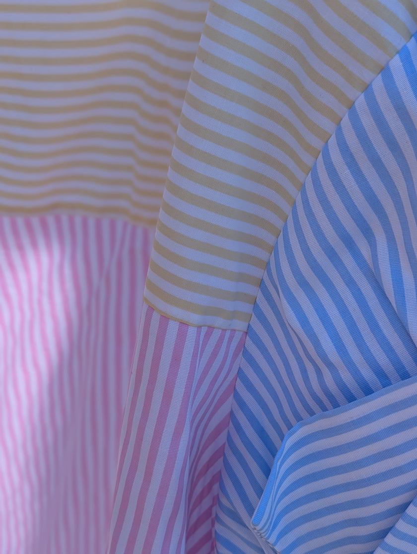 Skjorta, ränder i glada färger, Camicia