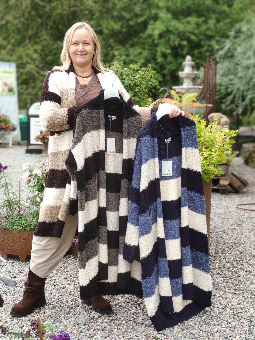 Kofta, lång och randig, Camicia