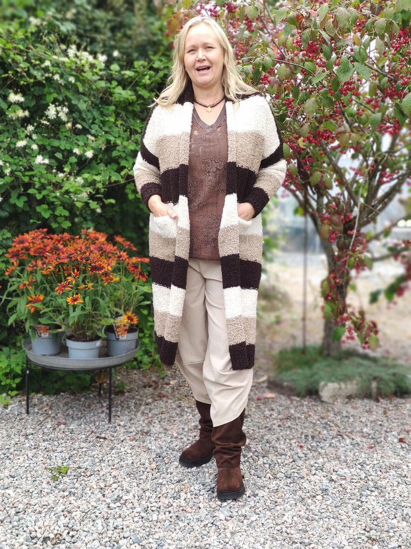 Kofta, lång och randig, Camicia