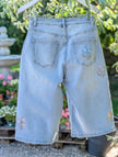 Jeansshorts, långa, Lecoco