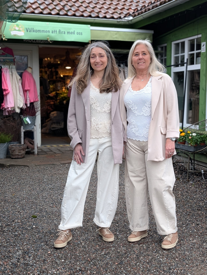 Topp/linne med glitter, Buller