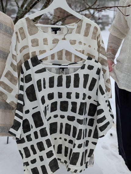 Topp wide, linnemix, 