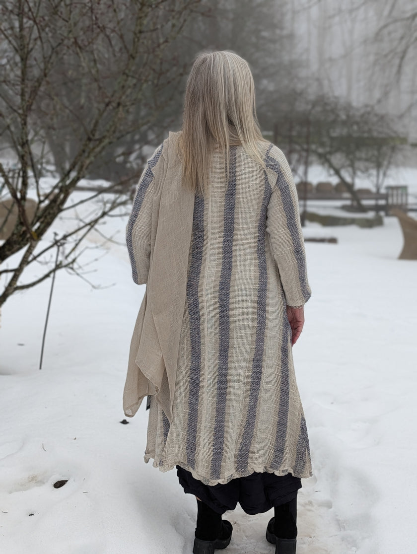 Kappa i linne, randig, Bohéme