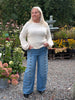 Jeans med dekorativa knappar, Tim&Simonsen