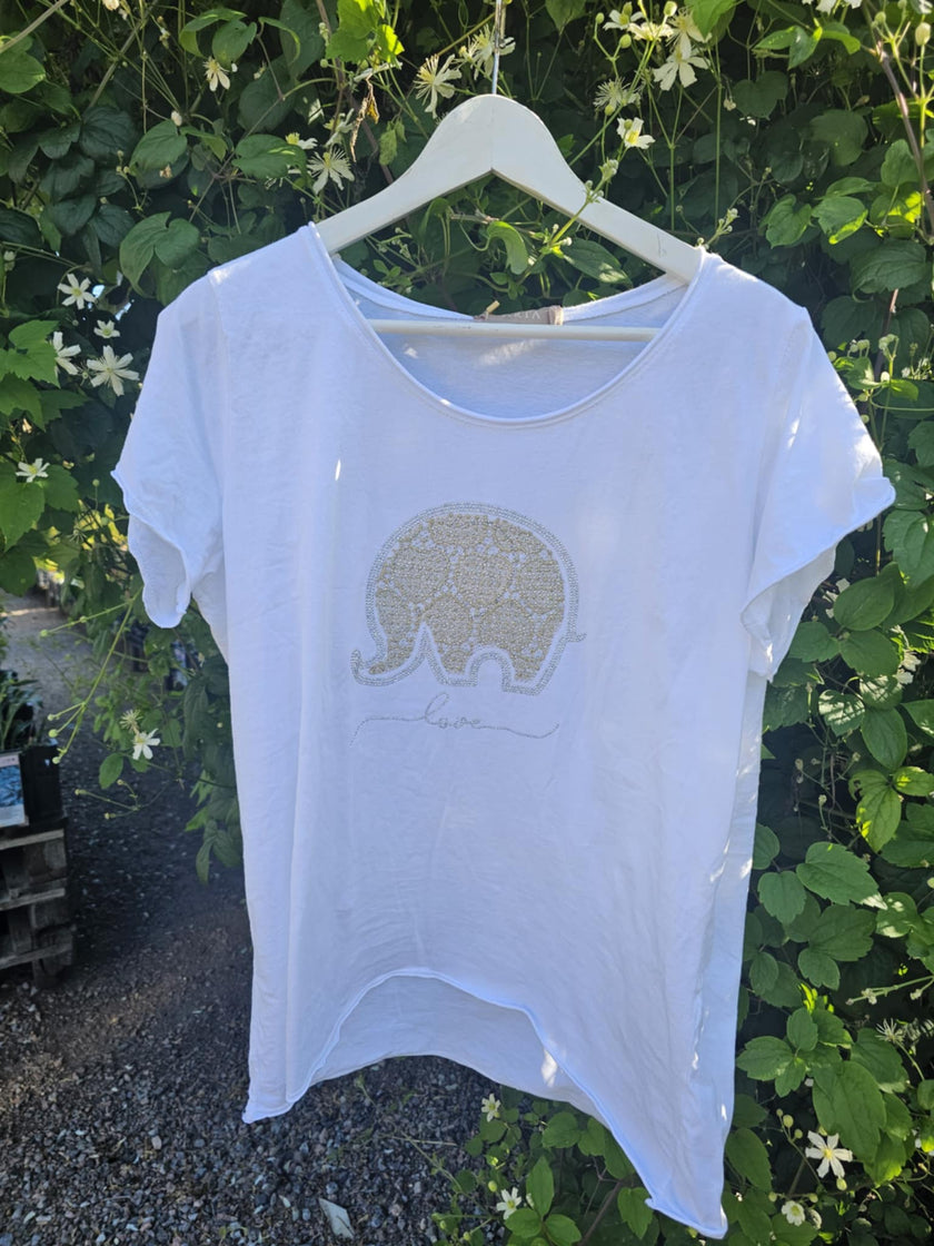 T-shirt med tryck Marta