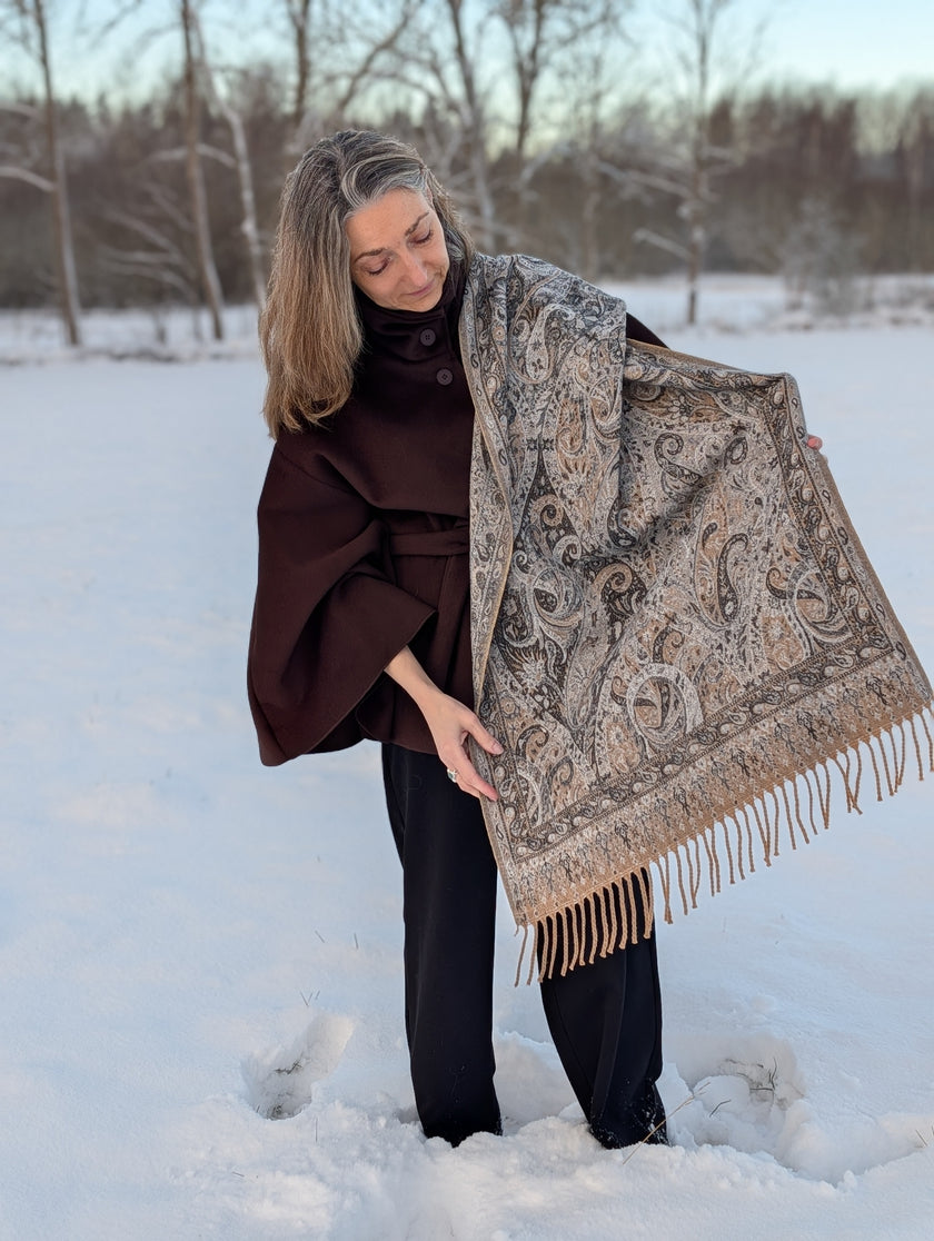 Sjal paisleymönster, Chandra