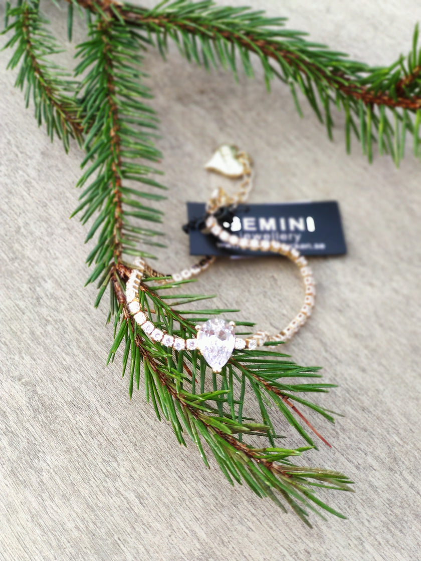 Armband med hjärta, Gemini