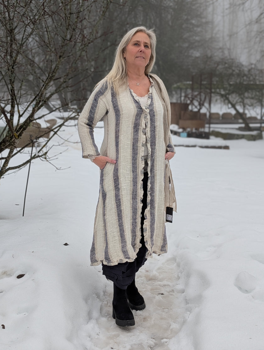 Kappa i linne, randig, Bohéme