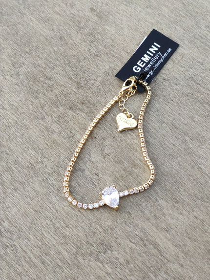 Armband med hjärta, Gemini