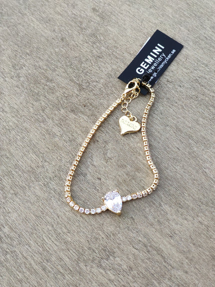 Armband med hjärta, Gemini