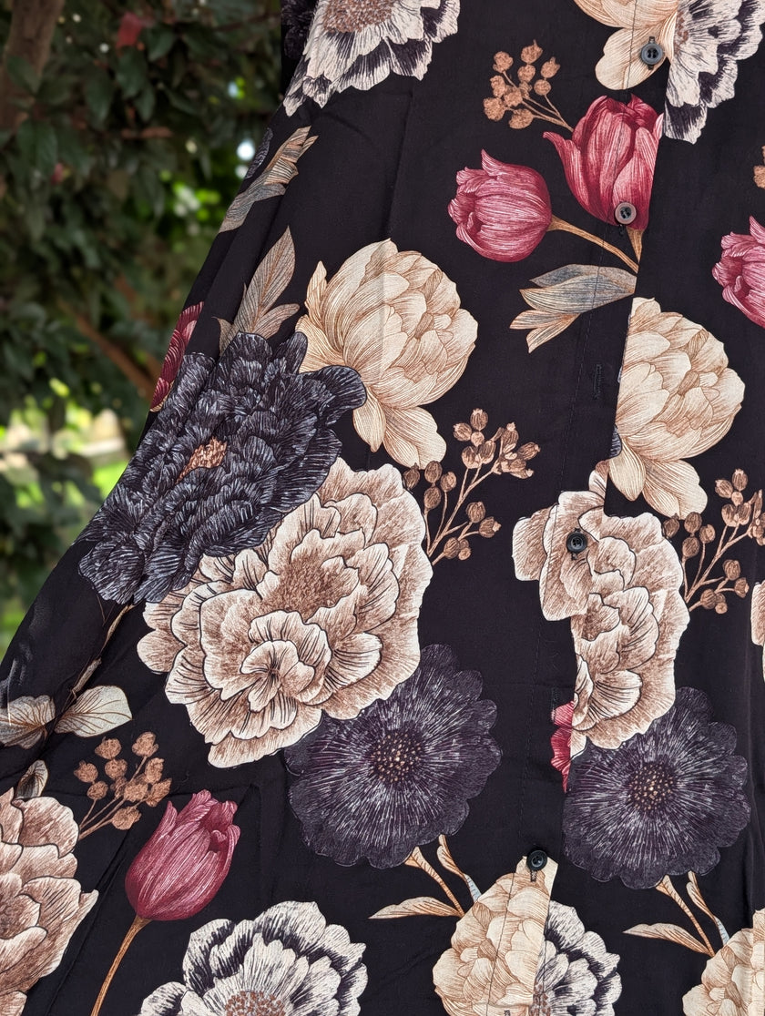 Blommig skjortklänning, Camicia