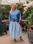 Kjol 'Lilly' blommig struktur, Camicia