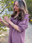 Tunika 'Queen' i linne, Reunion