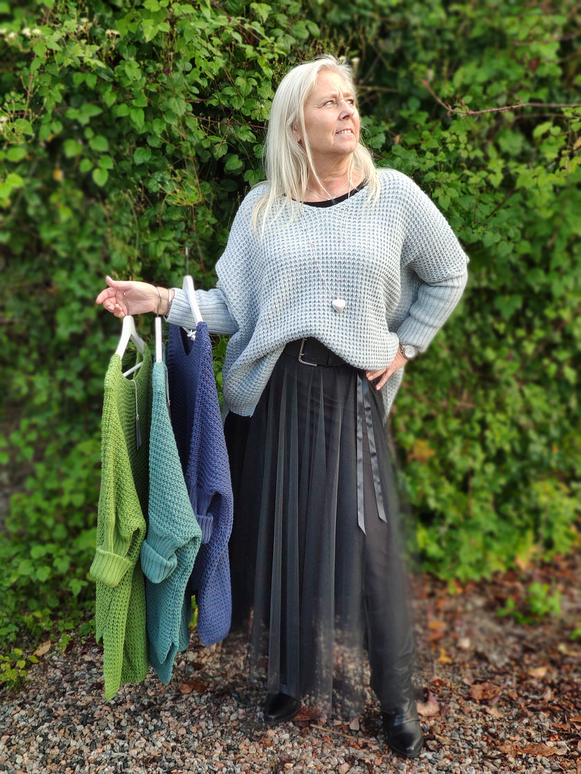 Tröja, våfflad Marta