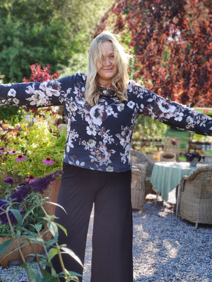 Blus/Topp i linne, 'Tian Flower',  Olars Ulla
