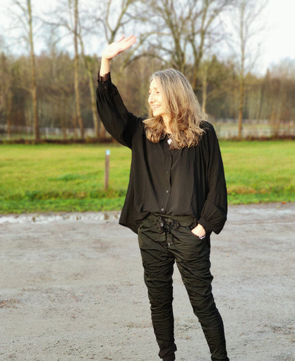 Blus, 'Gwen' långärmad, Gemini