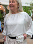 Blus, Camicia, inklusive blombrosch