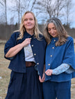 Jeansjacka/cape, Marta